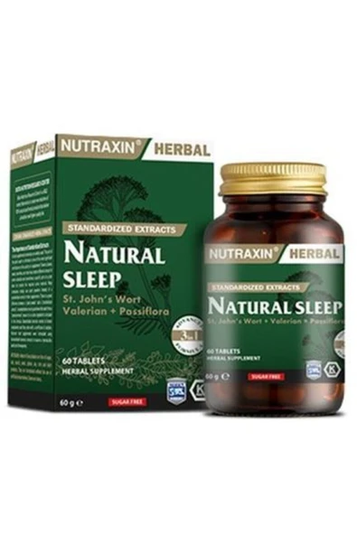 NUTRAXİN Naturel Sleep 60 Kapsül 8697432095586, ürün görseli 1