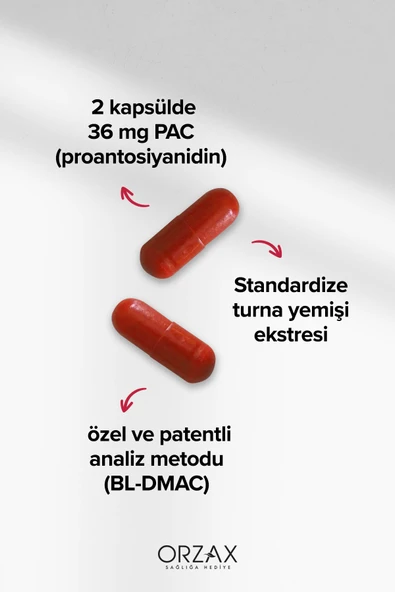 OCEAN Cranberry 30 Kapsul - Resim 3