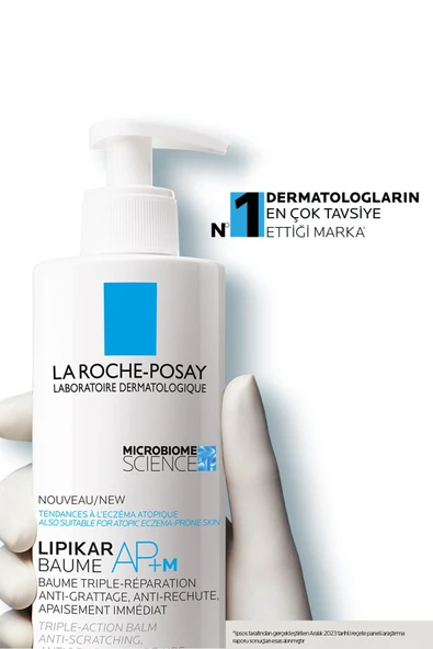 LA ROCHE POSAY Lipikar Baume Ap+ M Nemlendirici Balsam 400 ml- Kuru/Atopiye Eğilimli Ciltler İçin - 5