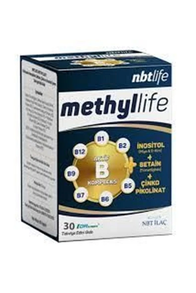 NBT İLAÇ Nbtlife Methyllife 30 kapsül - 1