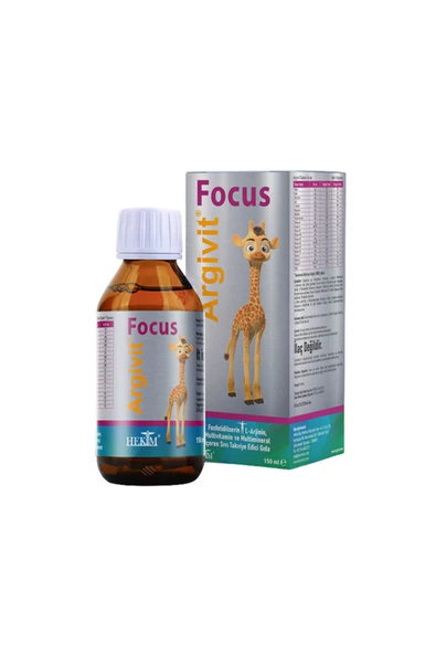 ARGİVİT FOCUS Argivit Focus Şurup 150 ml ürün görseli 1