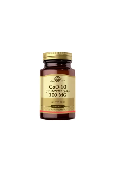 SOLGAR Koenzim Q-10 100 mg 30 Softgels ürün görseli 1