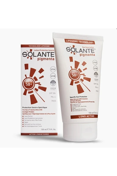 SOLANTE Pigmenta Koyu Lekelere Karşı Güneş Losyonu Spf 50 150 ml S.k.t 2029 8699278060162 ürün görseli 1