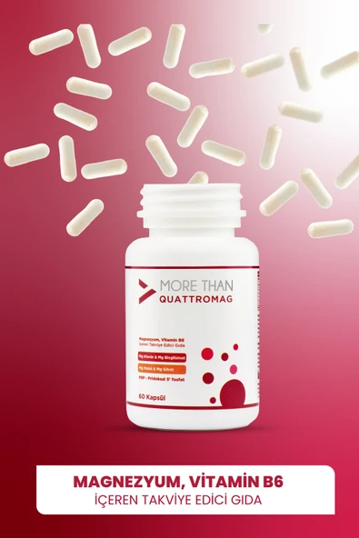 MORE THAN Quattromag Magnezyum Kompleks 60 Kapsül - Resim 4