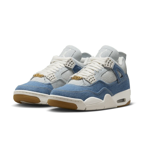 Air Jordan 4 para mujerWorn Blue - 4