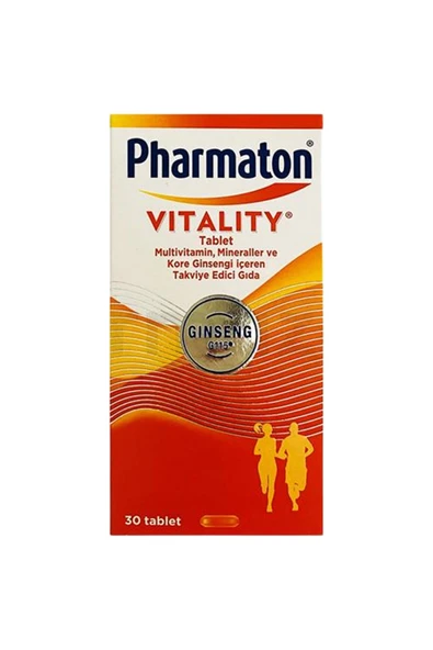 PHARMATON Vitality 30 Tablet ürün görseli 1