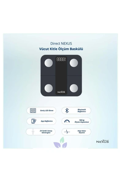 NEXUS VÜCUT KİTLE ÖLÇÜM BASKÜLÜ - Resim 3