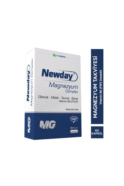 NEWDAY Magnezyum Complex 60 Kapsül ürün görseli 1