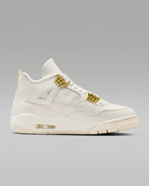 Air Jordan 4 Retro "White & Gold" - 1