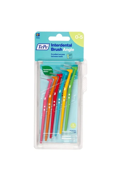 TEPE Angle Saplı Karışık 6 Lı Arayüz Fırçası ürün görseli 1