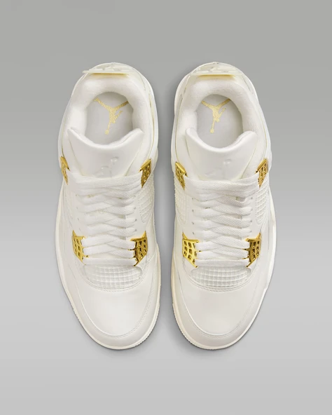 Air Jordan 4 Retro "White & Gold" - 3