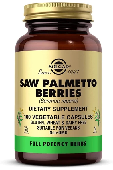 SALGARES Solgar Saw Palmetto Berries ürün görseli 1