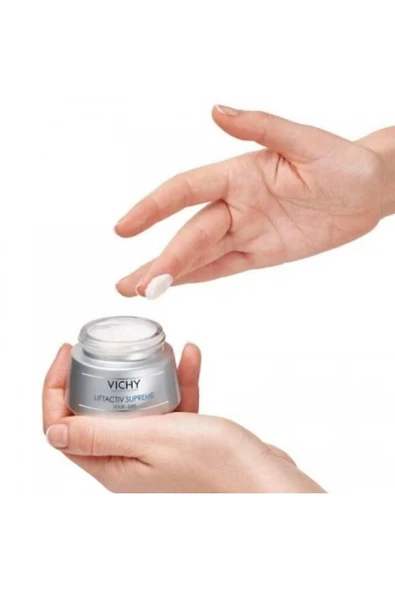VİCHY Liftactiv Supreme Anti-aging Çizgi Bakımı Kuru Cilt Nemlendirici Krem 50ml - Resim 5