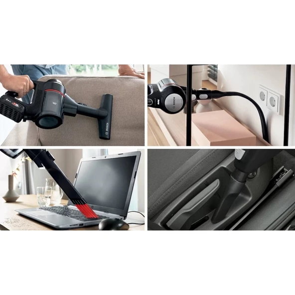 Bosch Unlimited 7 BCS712XXL Şarjlı Dikey Süpürge - 4