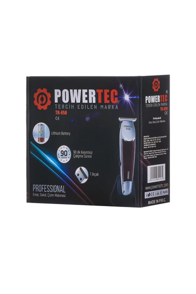 Powertec Tr-658 Ense Tıraş Makinesi - 4