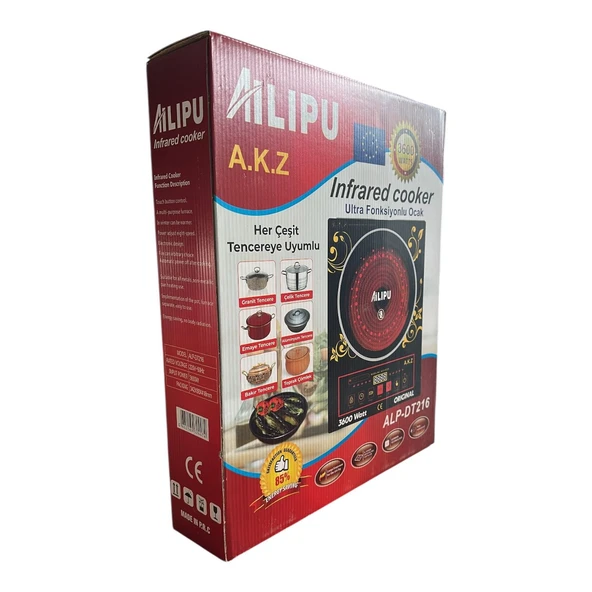 Ailipu ALP-12 İndüksiyonlu Set Üstü Ocak - 7