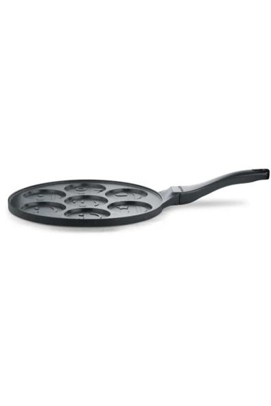 ThermoAD | Pankek Tavası | Emojili | Gri | 28 cm - 2