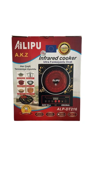 Ailipu ALP-12 İndüksiyonlu Set Üstü Ocak - 6