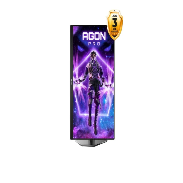 AGON PRO AG246FK 24.1" 540Hz 0.3ms HDMI DP AdaptiveSync Pivot Ultra-Fast TN eSports Gaming Monitör - Resim 3