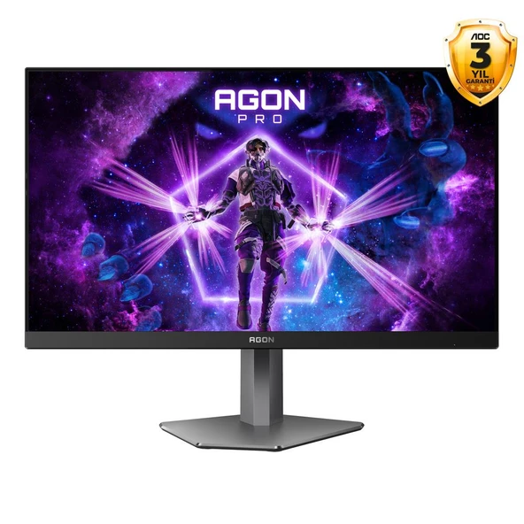 AGON PRO AG246FK 24.1" 540Hz 0.3ms HDMI DP AdaptiveSync Pivot Ultra-Fast TN eSports Gaming Monitör ürün görseli