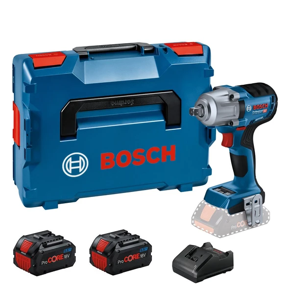 Bosch GDS 18V-450 PC Procore 2x5.5Ah Çift Akülü Darbeli Somun Sıkma - 1