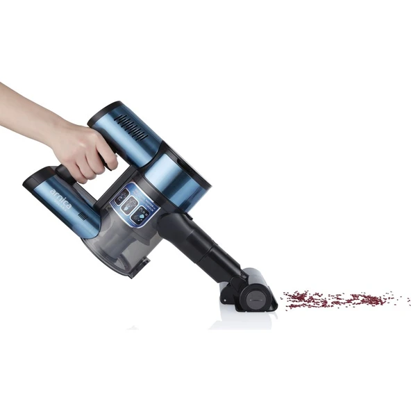 Arnica ET13451 Solara Mavi Dikey Hazneli Süpürge - Resim 3