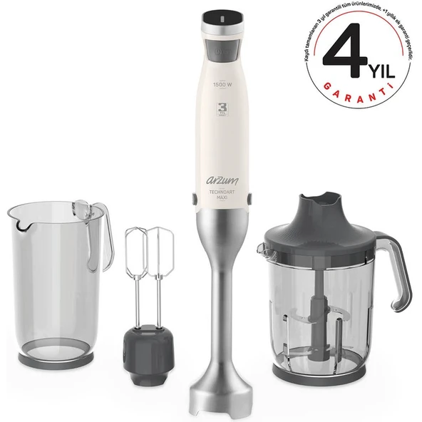 Arzum AR1114-S Technoart Maxi Neo Blender Seti Siyah - 2