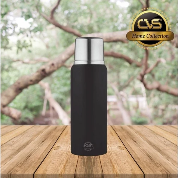 CVS Dn 3529 Çelik 1 Litre Termos Siyah