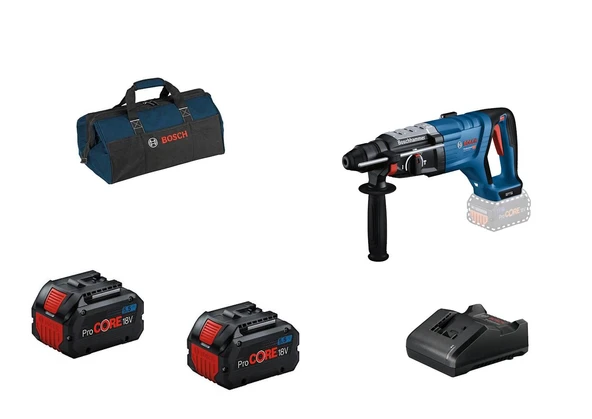 Bosch GBH 18V-28 D Procore 2x5,5Ah Çift Akülü Kırıcı Delici ürün görseli