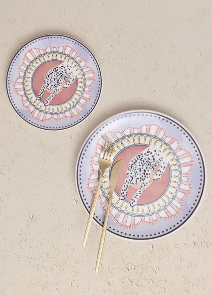 The Mia Spring Servis Tabağı 6lı Set 26 cm SPR0003 - Resim 3