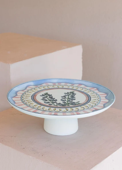 The Mia Spring Ayaklı Pasta Kek Servisi 30 Cm - Resim 3