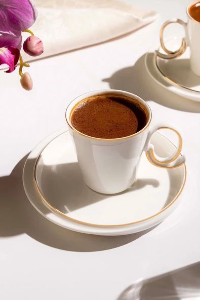 Nehir Stella 6 Kişilik 12 Parça Porselen Kahve Fincan Takımı ürün görseli 1