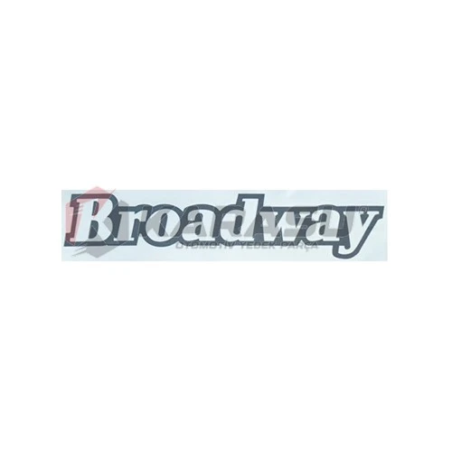 BROADWAY KAĞIT YAZI YENİ MODEL KOYU GRİ ürün görseli 1