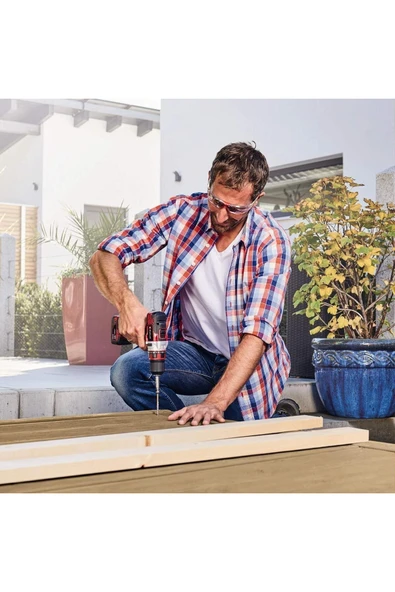 Einhell TE-CD 12/1 Lİ 12 V Çift Akülü Vidalama Makinesi - Resim 4