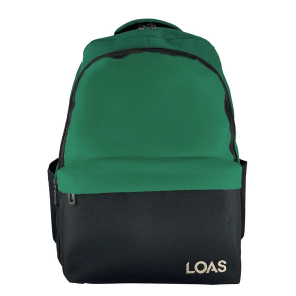Loas L-EDU22 Yeşil Renk Okul Çantası/Sırt Çantası - Resim 3