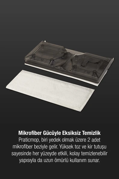 Fantom Praticmop P 1400 Elektrikli Süpürge Krem - Resim 6