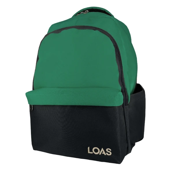 Loas L-EDU22 Yeşil Renk Okul Çantası/Sırt Çantası - Resim 6