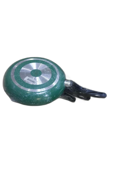 Mehtap 3'lü Tava Seti 18 22 26 Cm Yeşil - Resim 3