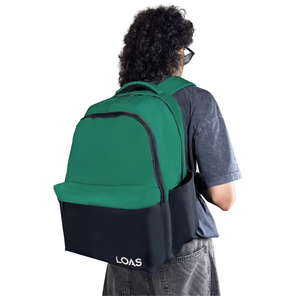 Loas L-EDU22 Yeşil Renk Okul Çantası/Sırt Çantası - Resim 2
