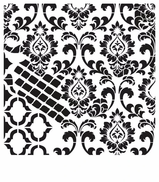 GRUNGE STENCIL GCS-4 45X45 ürün görseli