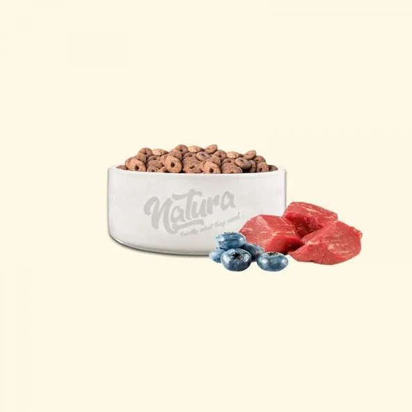 Natura Adult Düşük Tahıllı Kuzu Etli ve Yaban Mersinli Yetişkin Kedi Maması 2.25 Kg - Resim 2