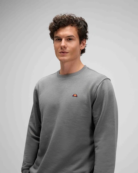 Ellesse EM579-ANT Erkek Sıfır Yaka Antrasit Sweat