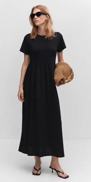 Mango Uzun elbise örgü - 2