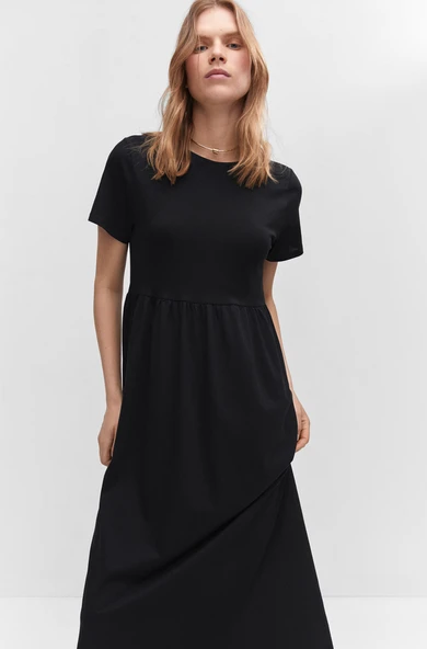 Mango Uzun elbise örgü