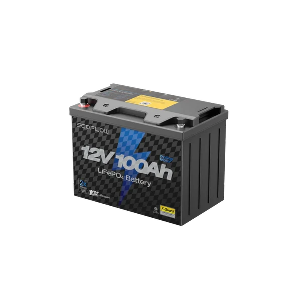 EcoFlow - Lityum 12V 100Ah Derin Döngülü Deniz Trolling Motoru Aküsü