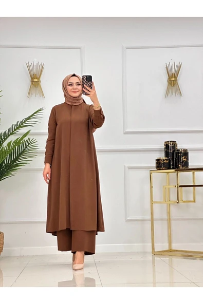 Kadın Tesettür  2'li Takım Tunik & Pantolon - 6