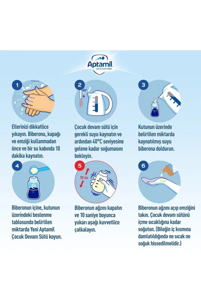 Aptamil Pronutra 1 Devam Sütü 900 gr 0-6 Ay 2 Adet - Resim 4