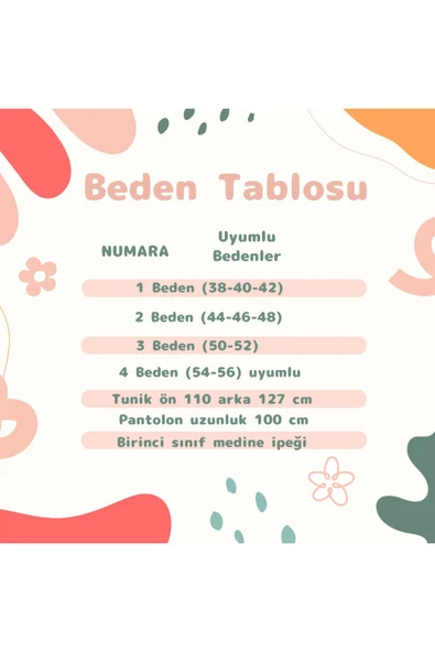 Kadın Tesettür Medine İpeği 2'Li Takım Tunik & Pantolon - 2