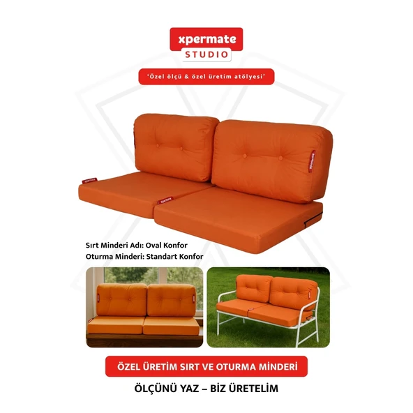 Özel Ölçü Palet Minderi Bahçe İç Ve Dış Mekan Minder Koltuk Minder - Resim 6