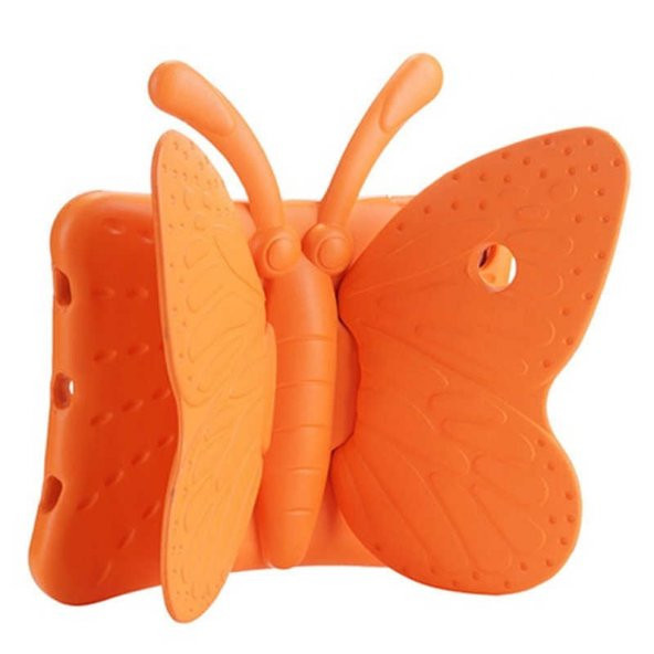 Galaxy Tab A7 10.4 T500 2020  Butterfly Çocuklar İçin Kelebek Figür Standlı Tablet Kılıf